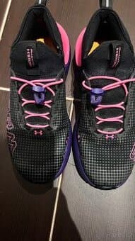 Tenisky Under Armour HOVR Phantom 3 SE Storm – černo-fialové