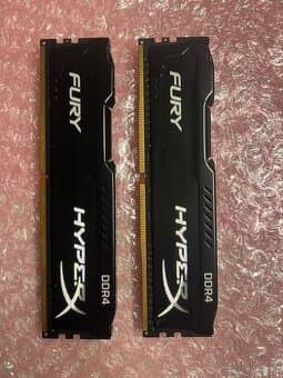 Kingstone HyperX fury DDR4 16Gb Kit 2400mhz CL15