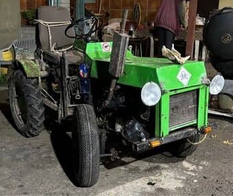 Malotraktor domácí výroby/traktůrek