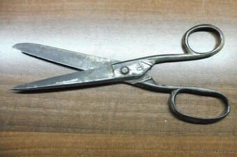 Starožitné krejčovské nůžky