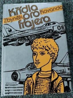 Křídla pro frajera_čs. retro kniha z 80. let