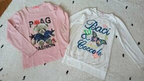 Dívčí trika -  vel. 122/128