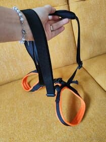 Popruh na podporu stání/chůze psi