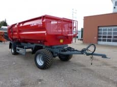 Traktorový přívěs vlečka návěs vlek sklápěcí 12 tun