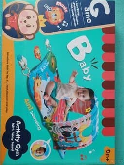 Dětská hrazdička, hrací deka