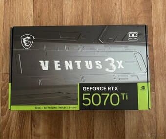 MSI Nvidia GeForce RTX 5070 Ti 16G VENTUS 3X OC
