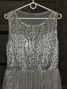 šaty společenské dlouhé velikost 38