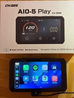 Chigee AIO-5-BMW používaný na BMW 1300GS
