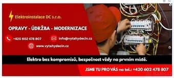 Elektroinstalace a opravy Děčín