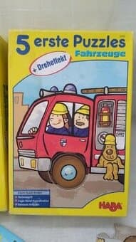 Puzzle dopravní prostředky Haba