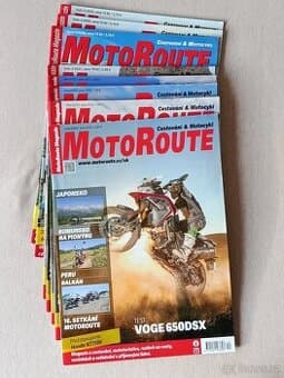 Časopisy MotoRoute 2020, 2021