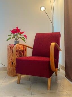 Křeslo styl Halabala