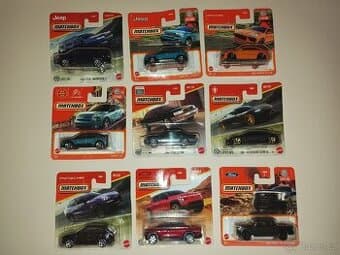 Matchbox kovové autíčko různé druhy 3