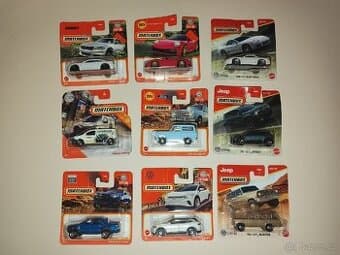 Matchbox kovové autíčko různé druhy 6