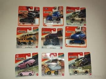 Matchbox kovové autíčko různé druhy 8