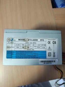 Zdroj Eurocase ATX-400W