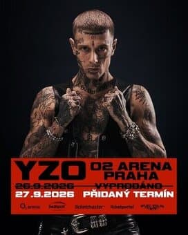 Yzomandias O2 aréna  27.9.2026