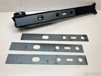 Výztuhy zadních podélných ramen Škoda 1000MB-Rapid