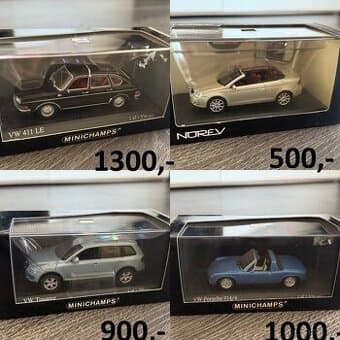 Prodám modely VW Volkswagen 1/43