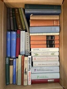 Historické knihy - 6 krabic