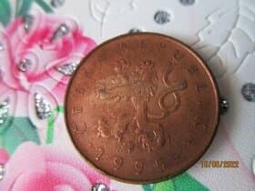 VZÁCNÁ  10 kč 1995 RR -chyboražba LK  vpravo