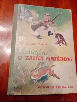 Kniha Povídání o zajíci Matějovi. Václav Valenta - Alfa