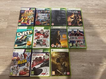 Hry na Xbox 360 - GTA, Need for speed, Kinect, ...