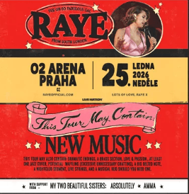 RAYE 25.1.2026 VIP klubové patro