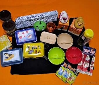 Různé drobnosti pro děti a domácnost