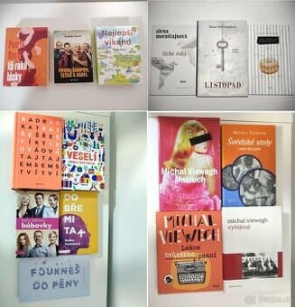 15 knih - Třeštíková, Hartl, Mornštajnová, Viewegh