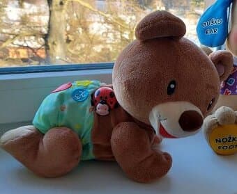 Lezoucí medvídek Vtech
