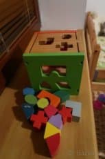 Dřevěná vkládačka