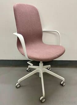 Židle Ikea Langfjall - starorůžová