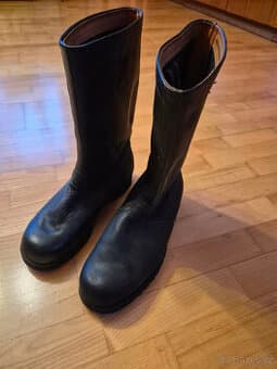 Motorkářské a důstojnické boty (kanady) vel. 9