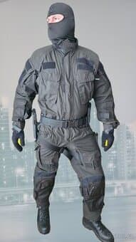 taktická kombinéza policie balistická samopal nosič plátů