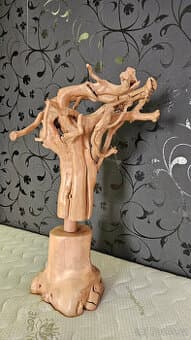 Dekorace Medúza WOOD