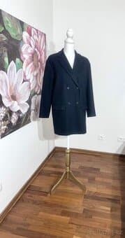 Luxusní Vlněný dvouřadový kabát Soeur Vel M-L