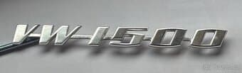 Napis, znak na kapotu vw brouk 1500 originál