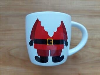 Nový vánoční hrnek - Santa Claus, Klaus, skřítek, Mikuláš