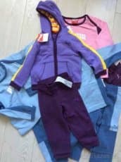 Komplet Puma tepláky mikina 104 a 98