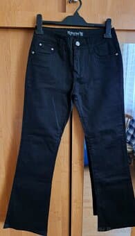 Nové zvonové kalhoty, vel.36