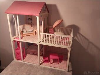 Barbie domek s výtahem