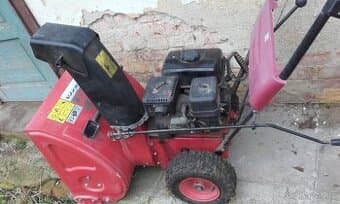 snehova benzinova freza