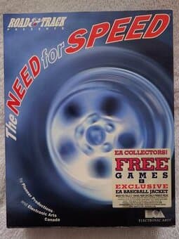 Prodám komplet balení od her NFS a NFS II pro sběratele