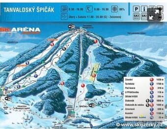 2x Celodenní skipas do Tanvaldského Špičáku