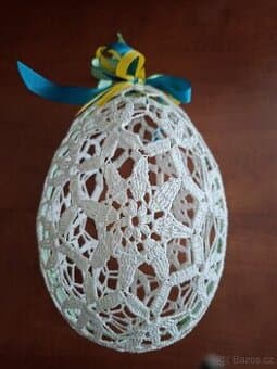Velikonoční háčkovaná vajíčka