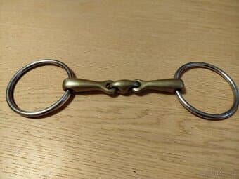 Stihlové udidlo 2x lomené, 12,5cm