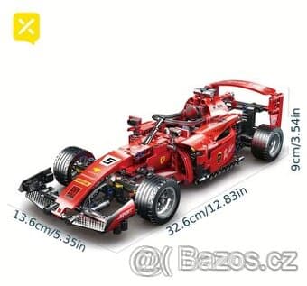 Formule F1 pro malé i velké stavitele - LEGO kompatibilní