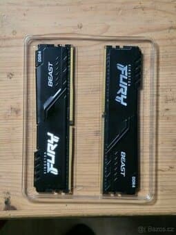 RAM - Kingston Fury Beast - 16GB 3200MHz - DDR4