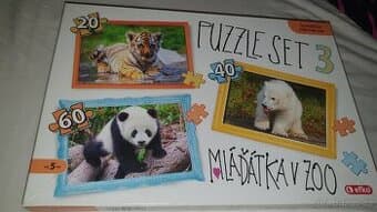 Dětské puzzle Mláďátka v ZOO
